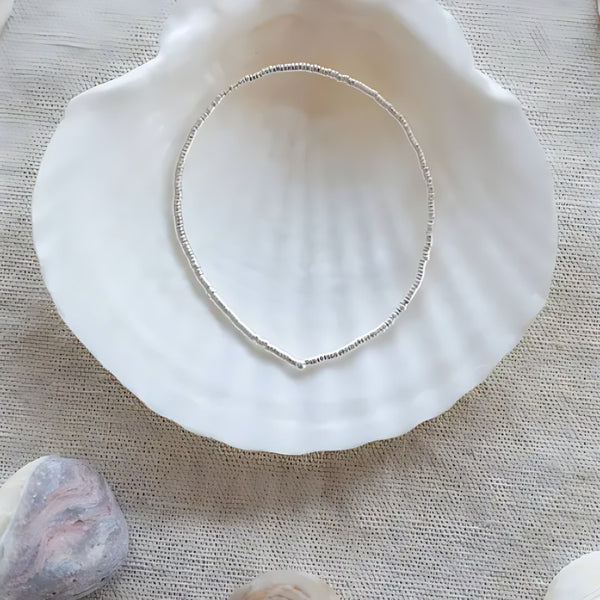 Silver Silk, handmade S925 silver bracelet